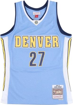 Mitchell & Ness Sportswear, male, Blue, Size: XL Denver Nuggets Basketball Tank Top