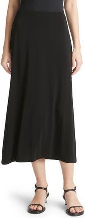Vince Pull-On Midi Skirt in Black at Nordstrom Rack, Size X-Large