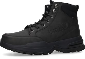 Dockers by Gerli Schn&uuml;rboots DOCKERS BY GERLI, Herren, Gr. 41, schwarz, Nubuklederimitat, Textil, Schuhe Schn&uuml;rboots, Schn&uuml;rboots mit Warmfutter