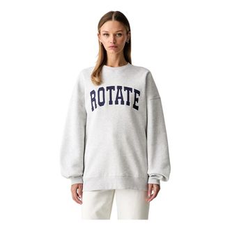 Rotate Rotate Birger Christensen, Hoodies & sweatvesten, Dames, Grijs, XL, Sweatshirts