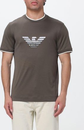 Emporio Armani T-shirt in misto cotone con logo