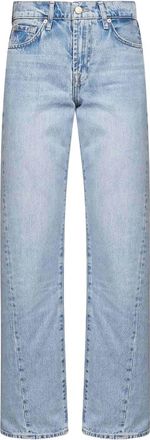 7 For All Mankind Five-pocket Back-patch Jeans