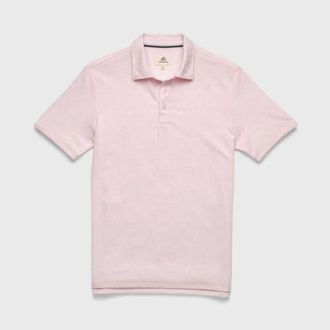 Surfside Supply Co. Ryan Pique Polo in Pink Heather at Nordstrom, Size Xx-Large
