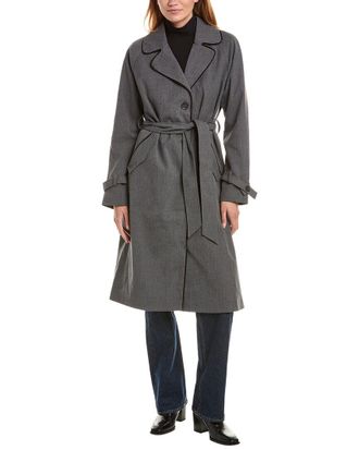 Via Spiga Gabardine Trench Coat