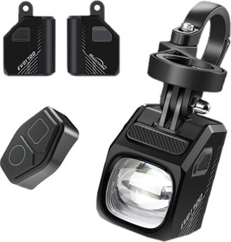 OEM Luz Delantera Para Bicicleta Magicshine Evo 1700 Usb + Control Remoto Y Soporte Para Garmin Y Gopro