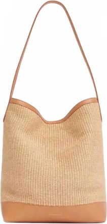Mansur Gavriel Womens Everyday Cabas Bag In Natural Raffia