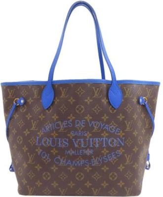 Louis Vuitton Vintage, unisex, Bruin, ONE Size, Pre-owned Monogram Tote Bag