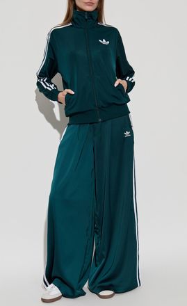 adidas Wide-leg Sweatpants, Womens, Green