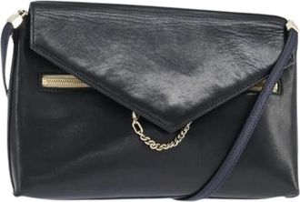 Chlo&eacute; Pre-owned Shoulder Bag - Dames - Vintage Schoudertas - Blauw - ONE Size - Leer - Vintage