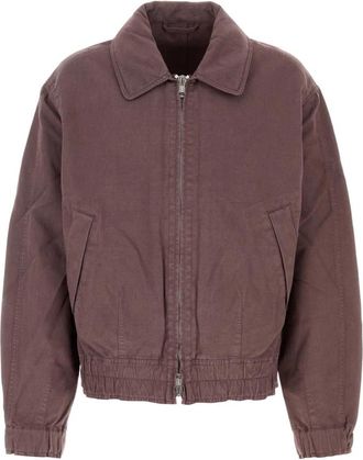 Our Legacy Command Jacket - Heren - Zomerjassen - Paars - L - Katoen - Jassen