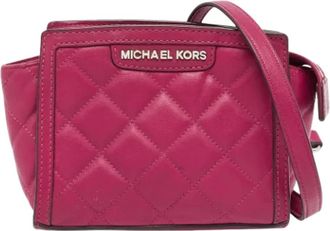 Michael Kors Pre-owned Leather totes - Dames - Vintage Schoudertas - Roze - ONE Size - Vintage