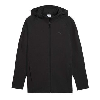 Puma Heren Evostripe Full Zip Hoodie (Poema Zwart)
