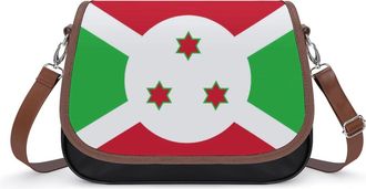 Generic Burundi Flag Fashion Womens Crossbody Bags Novelty Handbag Shoulder Bag Purse
