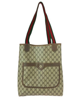 Gucci Vintage Gg Supreme Tote Bag (Authentic Pre-Loved)