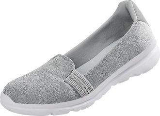 Generic Slip On Shoes For Women Lightweight Loafers Shoes Breathable Flat Trainer Minimalist Soft Trainers Large Size Casual Shoe Walking Shoe For Expectant M