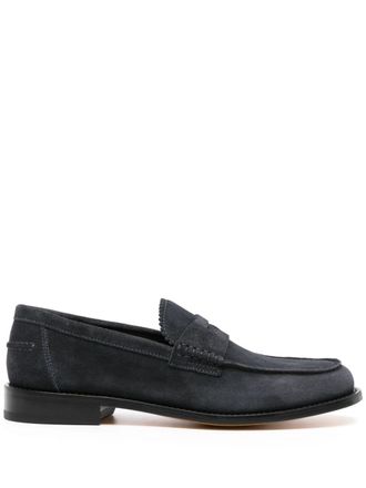 Doucal's Su&egrave;de loafers - Blauw