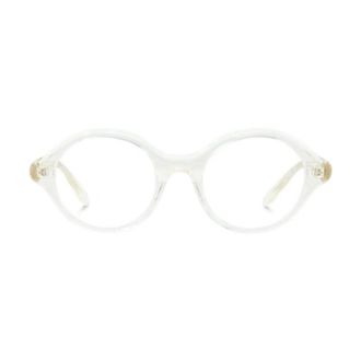 Loewe Round Transparent Yellow Eyeglasses - Yellow