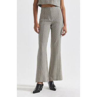 Derek Lam Gille Flare Pants in Biscuit Multi at Nordstrom Rack, Size 6