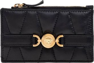 Versace Medusa 95 Quilted Nappa Card Holder