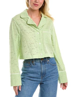 Derek Lam Easton Pajama Blouse