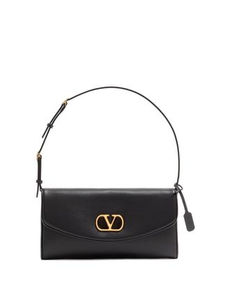 Valentino Garavani Devain Small Leather Shoulder Bag