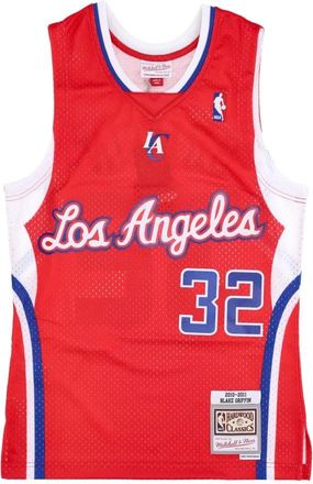 Mitchell & Ness Sportswear, male, Red, Size: S Blake Griffin NBA Swingman Jersey