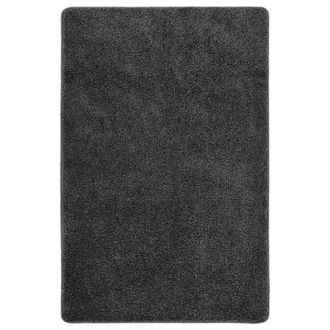 Berkfield Home Shaggy Rug Dark Grey 200x290 cm Anti Slip | Size: 100 cm diameter