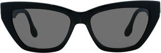 Victoria Beckham Grey Cat Eye Ladies Sunglasses VB668S 001 55