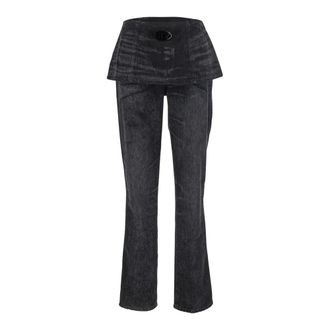 Diesel Mujer, Vaqueros, Gris, Talla: W30