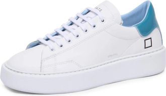 D.A.T.E. Wit-Hemel Patent Schoenen - Dames - Sneakers - Wit - 37 EU - Schoenen