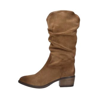 Aqa Aqa, Schoenen, Dames, Bruin, 42 EU, Kuit Laarzen