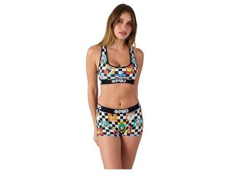 PSD Looney Tunes Check Sports Bra Womens Bra : SM, Elastane/Polyester
