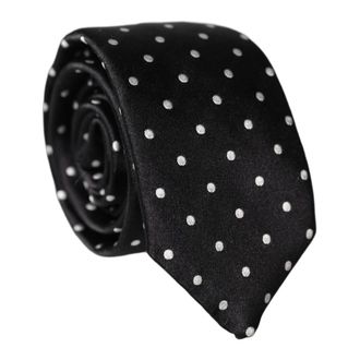 Dolce & Gabbana Ties, male, Black, Size: ONE SIZE Gorgeous Necktie