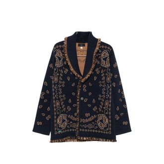 Alanui Paisley-jacquard Cardigan