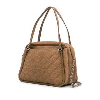 Chanel Pre-owned Handbags, female, Brown, Size: ONE SIZE Pre-owned Vintage Handbag