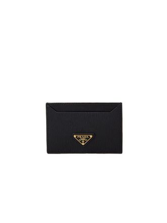 Prada Kaart Houder Zwart