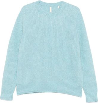 Sunflower Yak Trui - Heren - Ronde hals truien - Blauw - M - Wol - Truien & Vesten