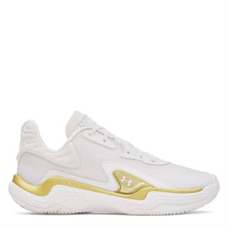 Under Armour Mens Spawn 7 in White - Size UK 6.5