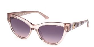 Guess GU00112 57Z Womens Sunglasses Brown Size 56