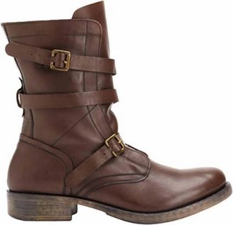 Diba Womens Jet Way Mid Boot In Brown