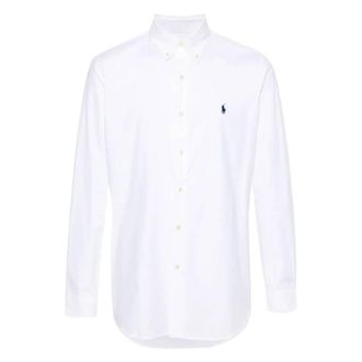 Polo Ralph Lauren Custom-Fit Stretch Poplin Shirt, Size Medium