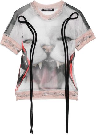 Ottolinger Mesh T-shirt - Wit