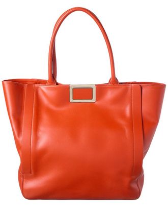 Roger Vivier Leather Tote