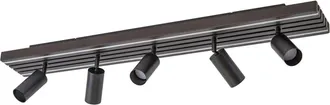 Lucande Lucande Proyector, Foco tiron En Marr&oacute;n De Madera