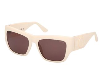 Guess Violet Square Ladies Sunglasses GU00252 25Y 54