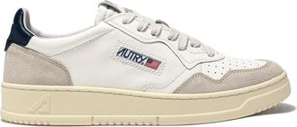Autry Mens Low-Top Sneakers with Leather and Suede Accents