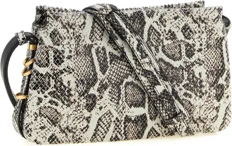 Pinko One Two Three Crossbody Bag - Black and White