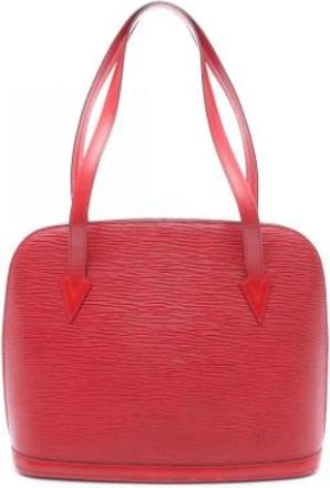 Louis Vuitton Pre-owned Shoulder Bags, female, Red, Size: ONE SIZE Pre-owned Vintage Shoulder Bag