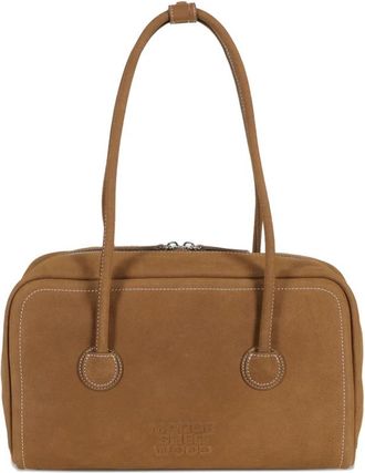 Marge Sherwood Chest Shoulder Bag - Dames - Schoudertassen - Bruin - ONE Size - Leer - Tassen