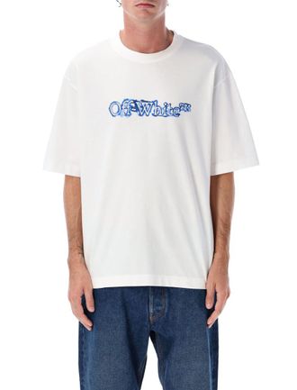 Off-white Cloudy Arrow Cotton Skate T-Shirt